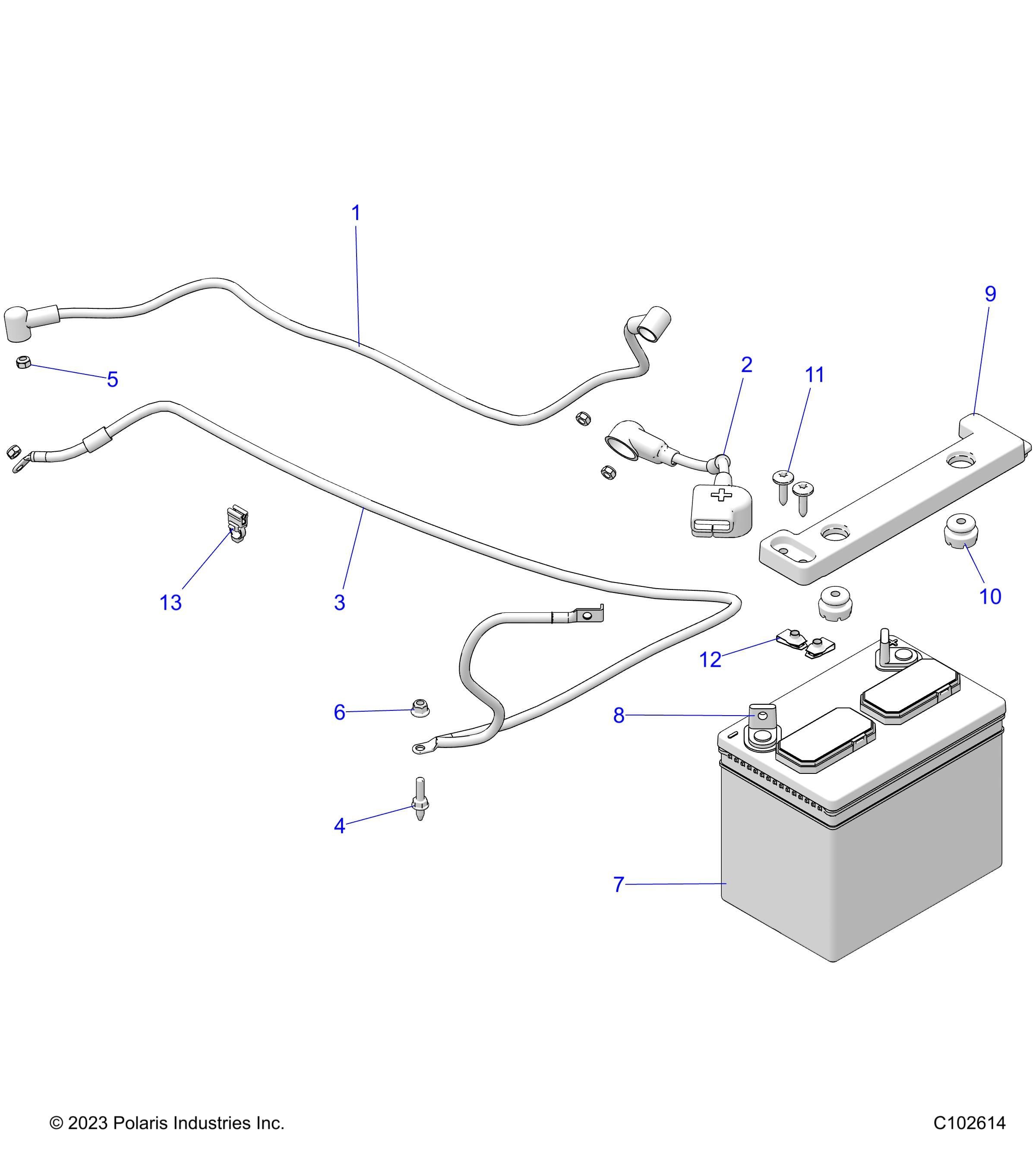 ELECTRIQUE DISPOSITIF ELECTRIQUE POUR SPORTSMAN TOURING 570 2025