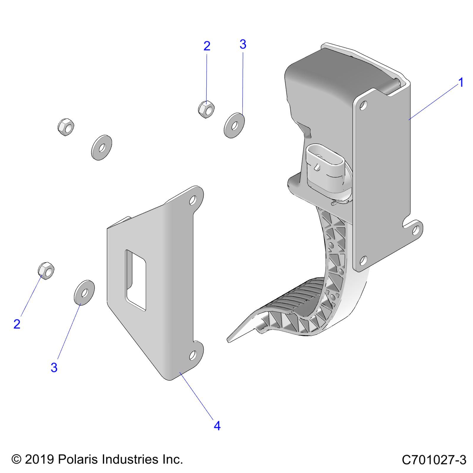 MOTEUR PEDALE DACCELERATEUR POUR RZR 1000S4 2021