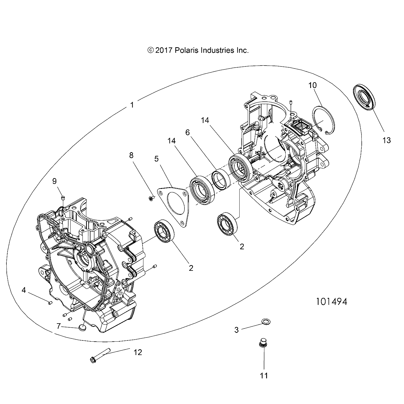 MOTEUR CARTER MOTEUR POUR ACE 500 SOHC 2018