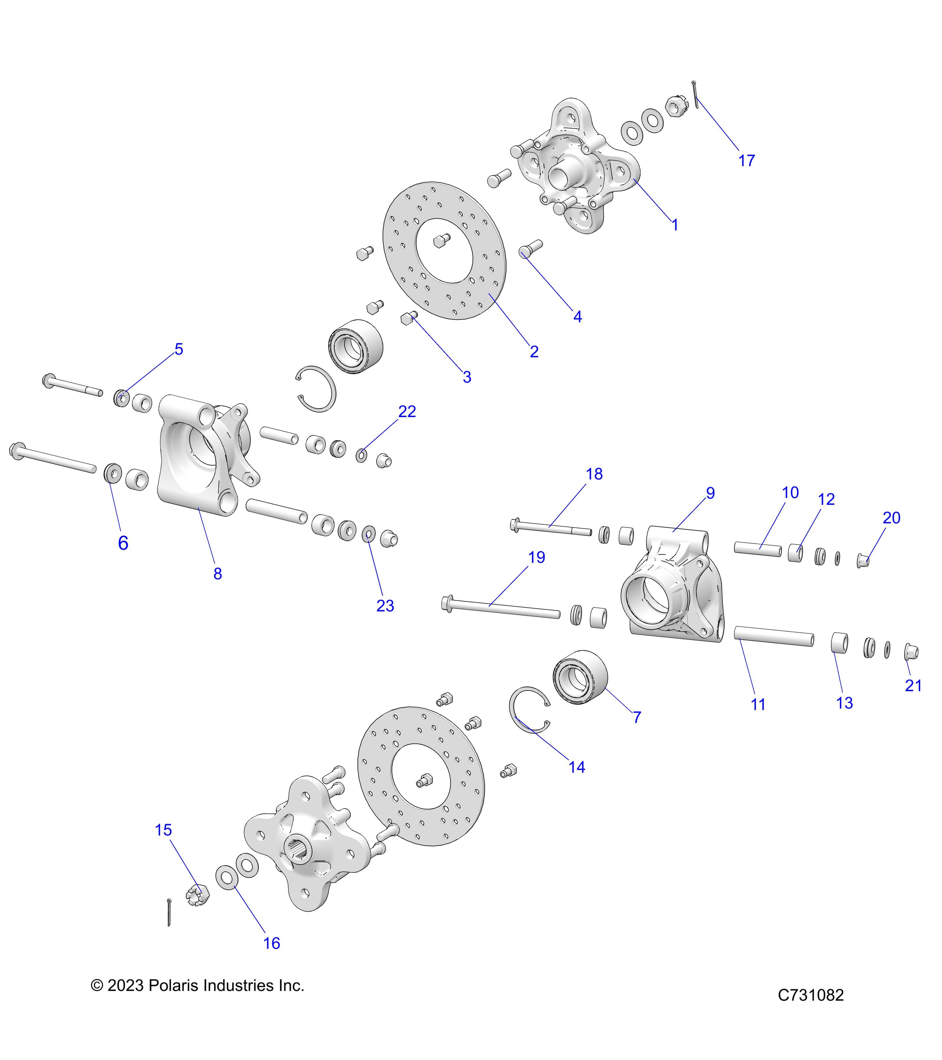 SUSPENSION REAR CARRIER POUR RANGER EV FULLSIZE PREMIUM R01 2023