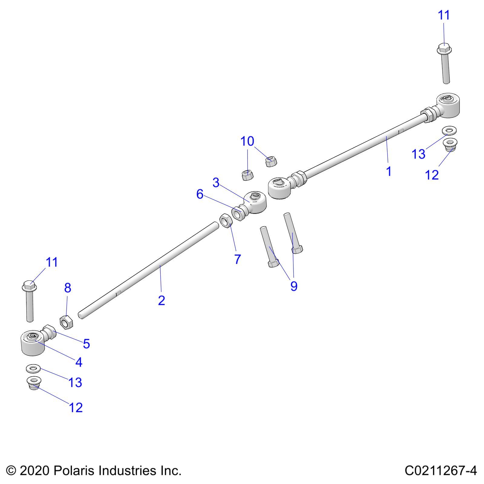 DIRECTION POUR SPORTSMAN 570 EUZUG TRACTOR R01 2023