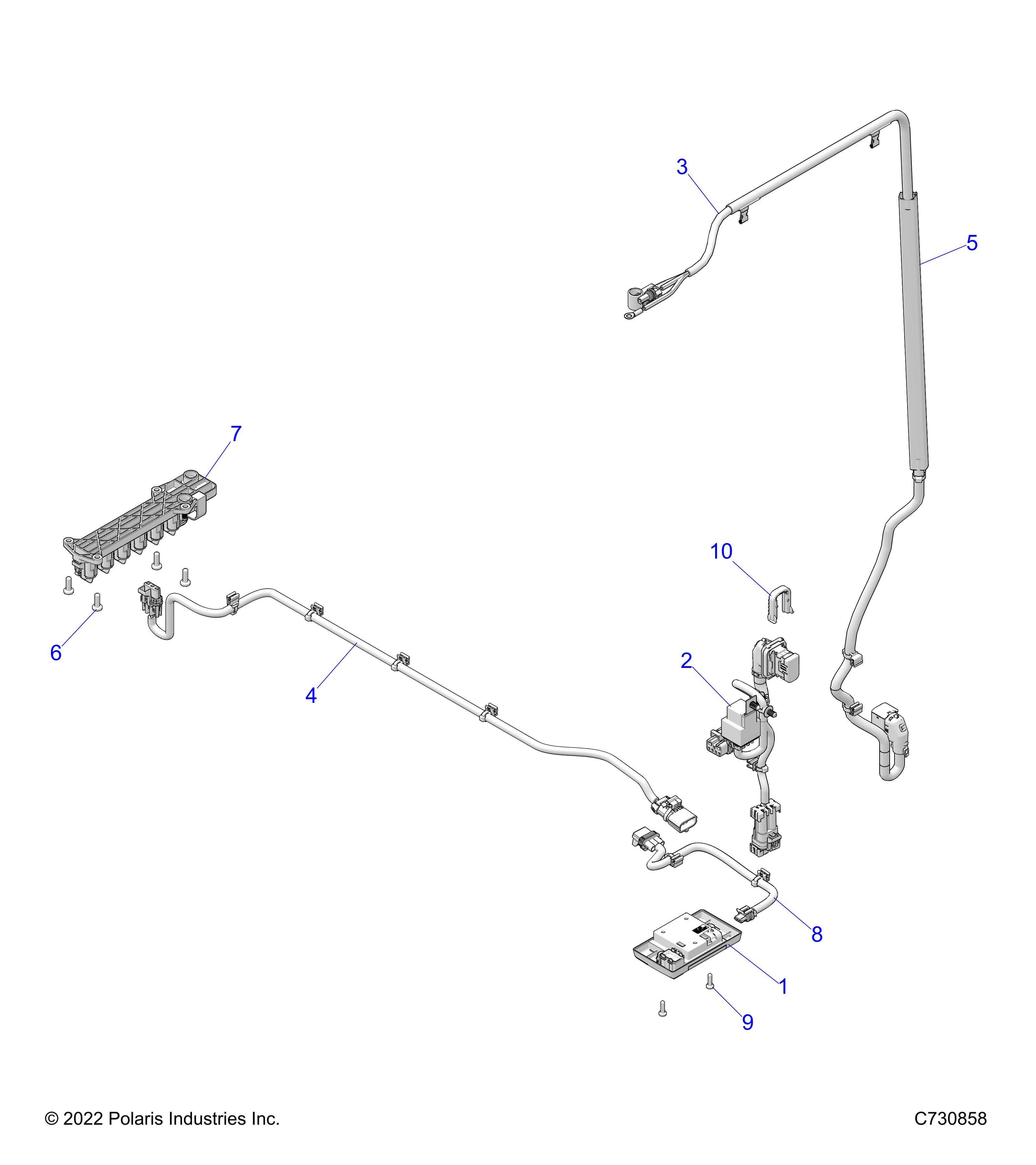 ELECTRIQUE TOIT STANDARD POUR RANGER CREW XP 1000 NSTR ULTIMATE 2023