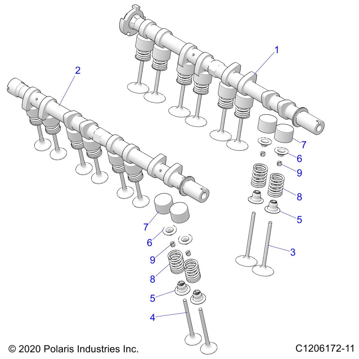 MOTEUR SOUPAPES POUR RZR PRO R 4 SPORT 2022
