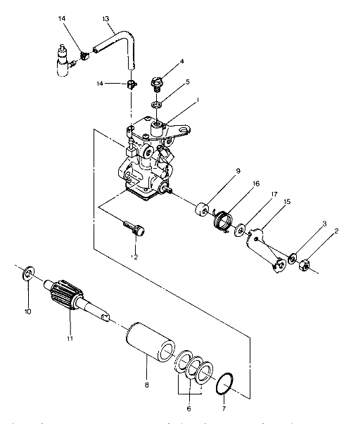 CARROSSERIE ASSEMBLAGE POMPE A HUILE POUR TRAIL BLAZER 1990