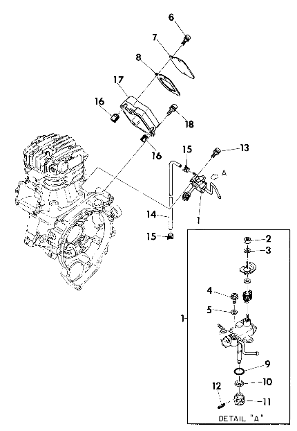 CARROSSERIE ASSEMBLAGE POMPE A HUILE POUR TRAIL BOSS 350L 4X4 1990