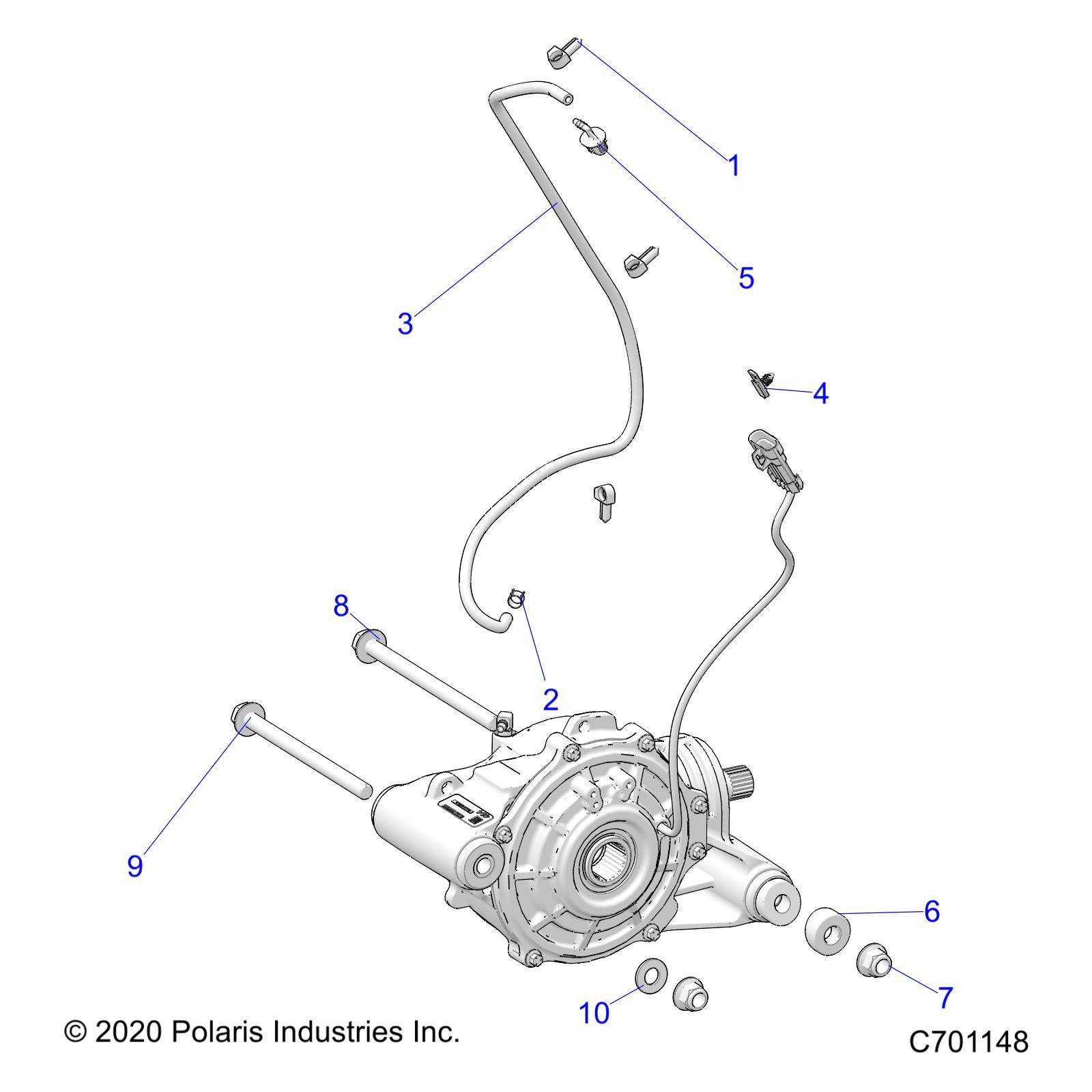 TRANSMISSION MONTAGE BOITE AVANT POUR RANGER 1000 PREMIUM PS R02 2023