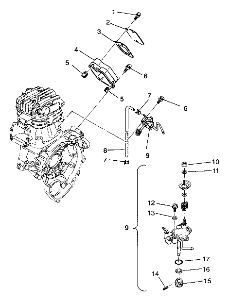 CARROSSERIE POMPE A HUILE POUR EURO 350L 4X4 1993