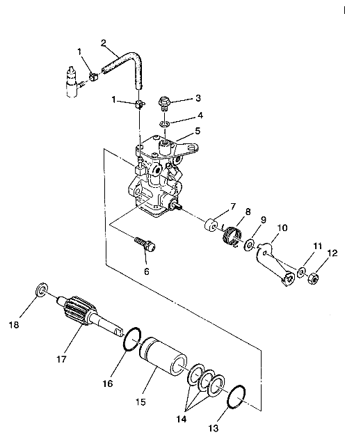 CARROSSERIE ASSEMBLAGE POMPE A HUILE POUR TRAIL BLAZER 1993