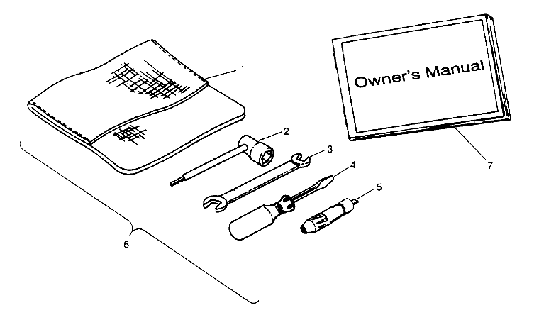 REFERENCES TROUSSE A OUTILS POUR TRAIL BLAZER 1994