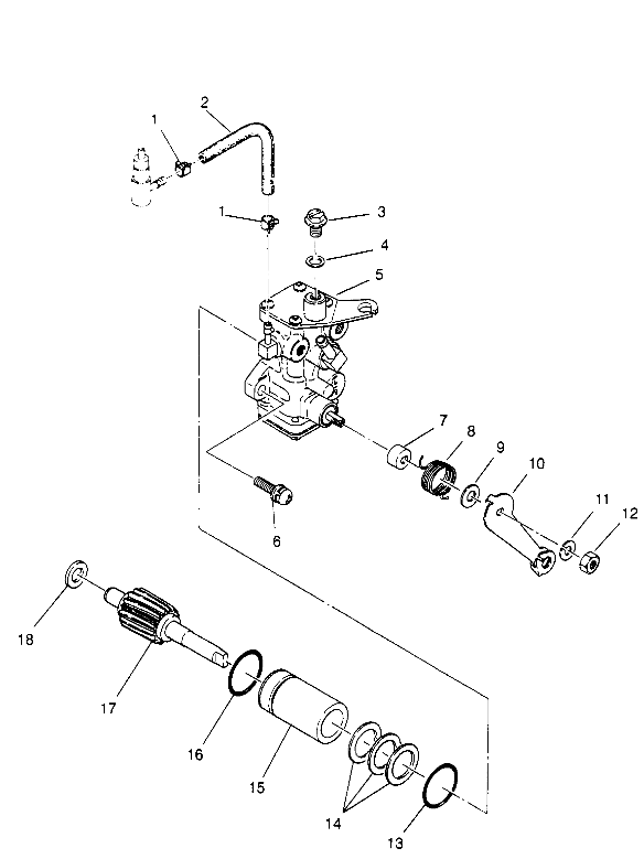 CARROSSERIE ASSEMBLAGE POMPE A HUILE POUR TRAIL BLAZER 1995