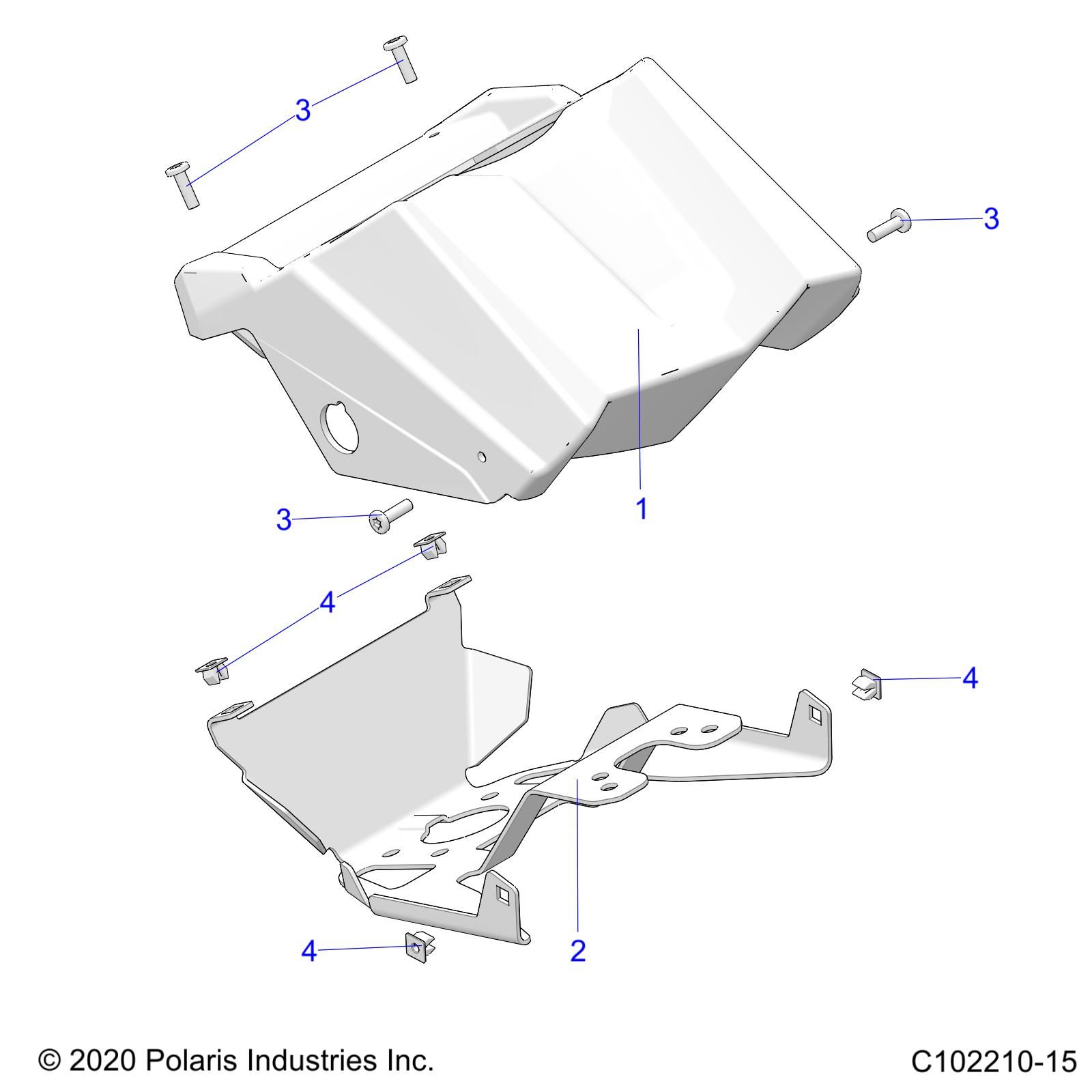CARROSSERIE JAUGE POD POUR SPORTSMAN 850 HIGH LIFTER 2021