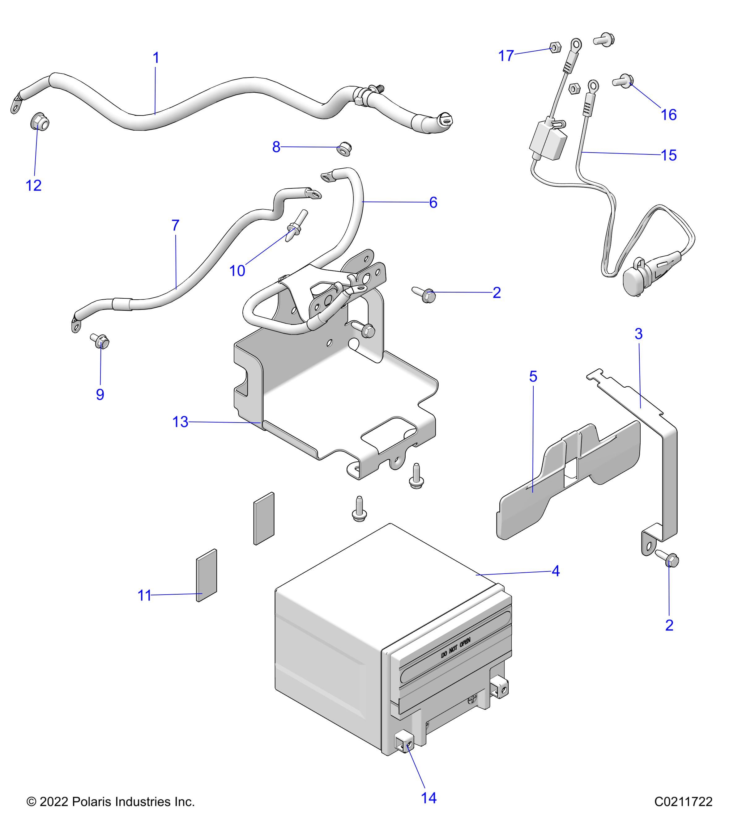 ELECTRIQUE BATTERIE POUR SCRAMBLER XP 1000 S 55 2022