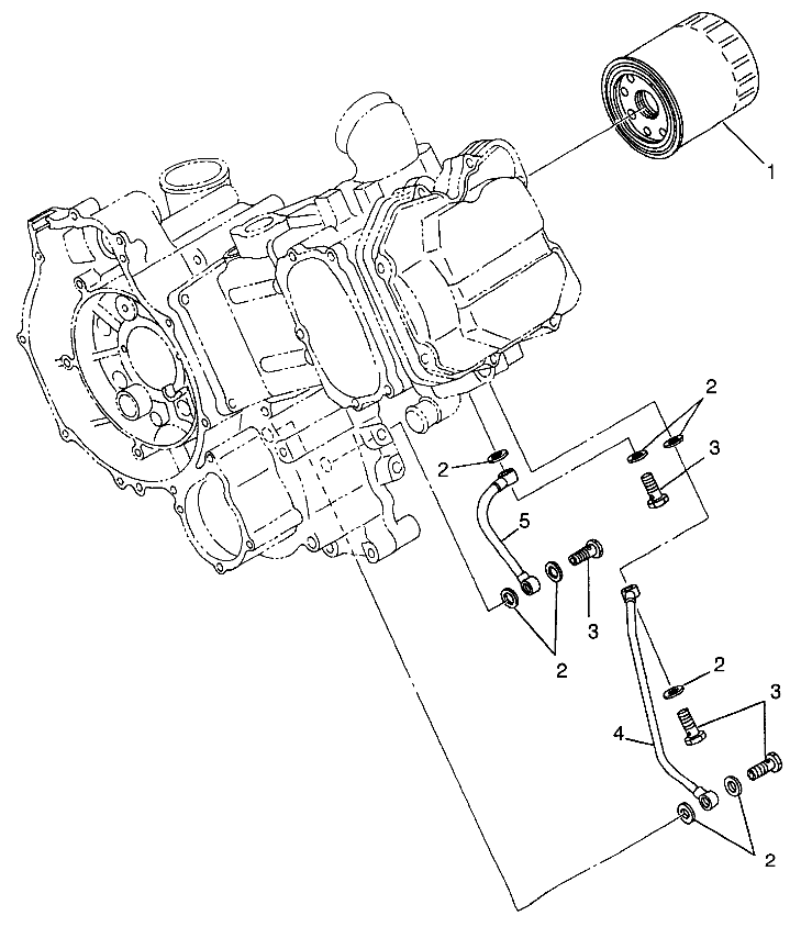 CARROSSERIE FILTRE A HUILE POUR MAGNUM 6X6 1997
