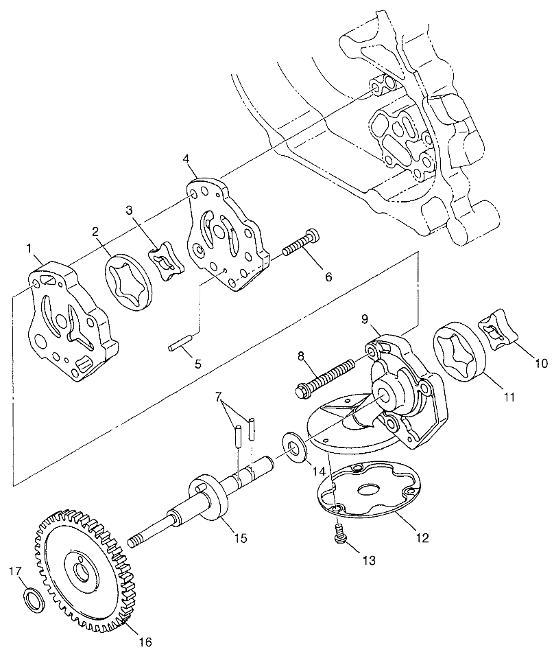 CARROSSERIE POMPE A HUILE POUR MAGNUM 4X4 1997