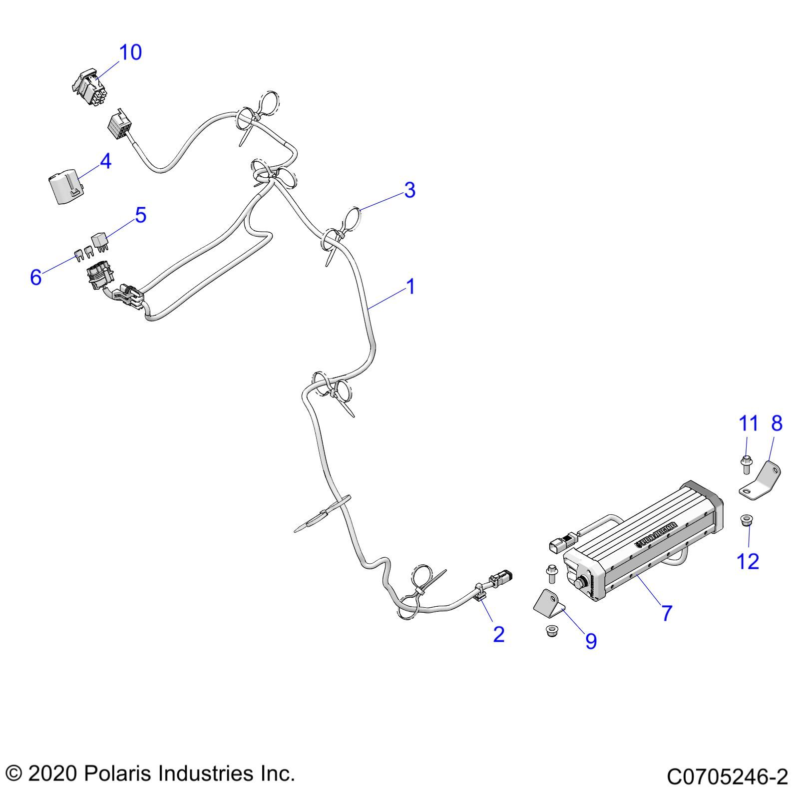 ACCESSORY LIGHT BAR POUR GENERAL XP 1000 DELUXE LIMITED RC EDITION 2022