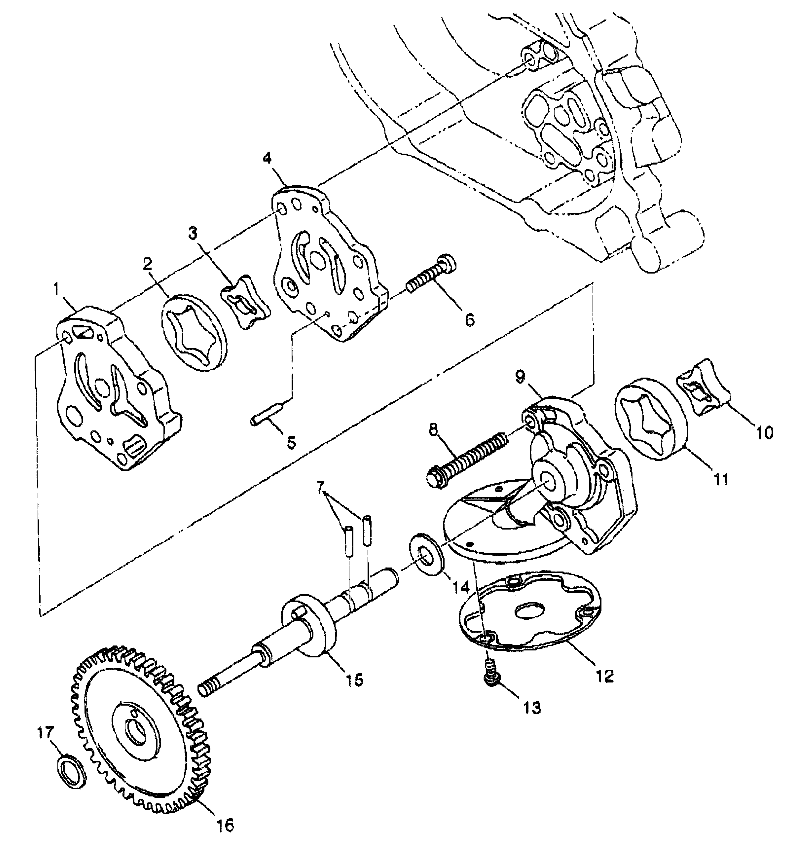 CARROSSERIE POMPE A HUILE POUR MAGNUM 4X4 1998
