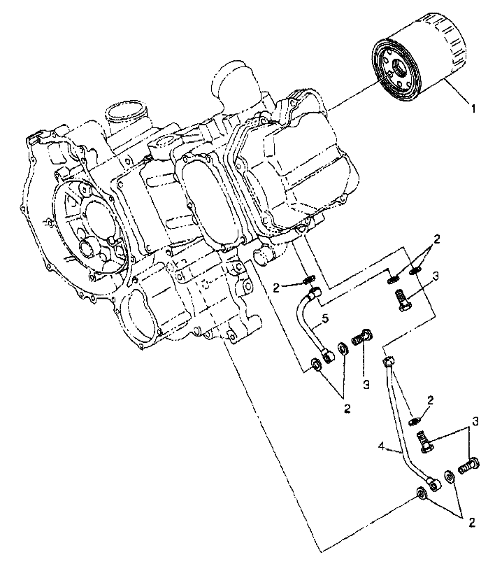 CARROSSERIE FILTRE A HUILE POUR MAGNUM 4X4 1998