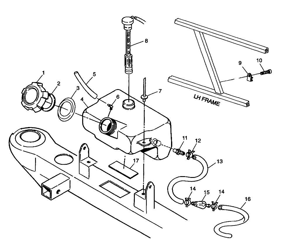CARROSSERIE RESERVOIR DHUILE POUR XPRESS 300 1998