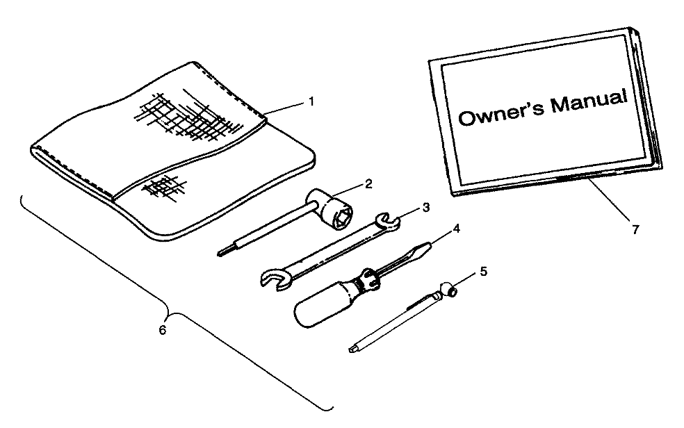 REFERENCES TROUSSE A OUTILS POUR XPRESS 300 1998
