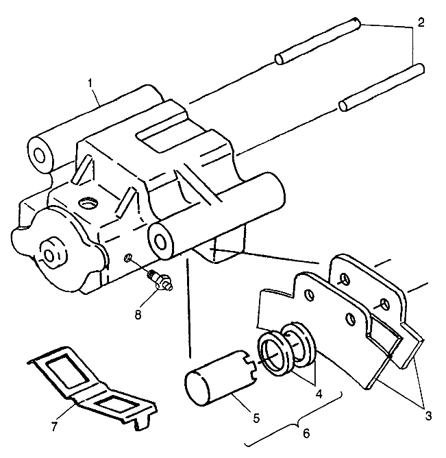 FREINS FREIN ARRIERE POUR BIG BOSS 500 6X6 1998
