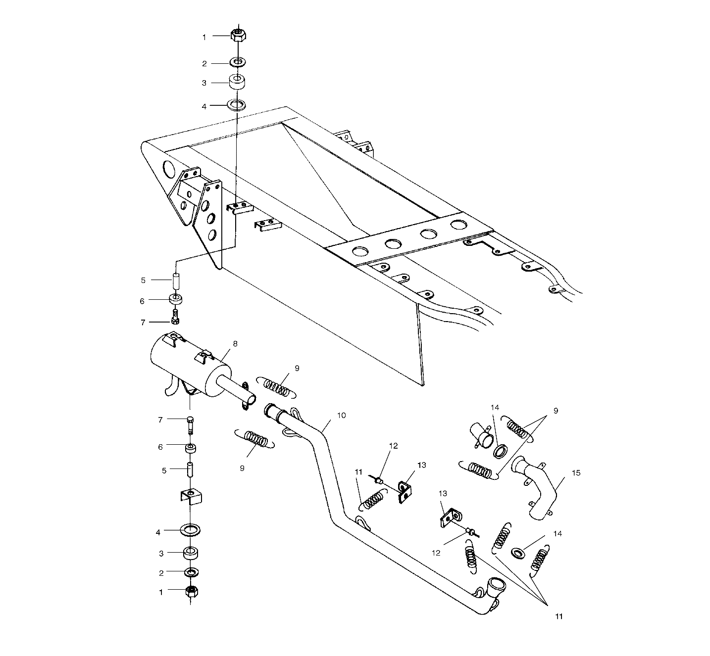 MOTEUR SYSTEME DECHAPPEMENT POUR RANGER 1999