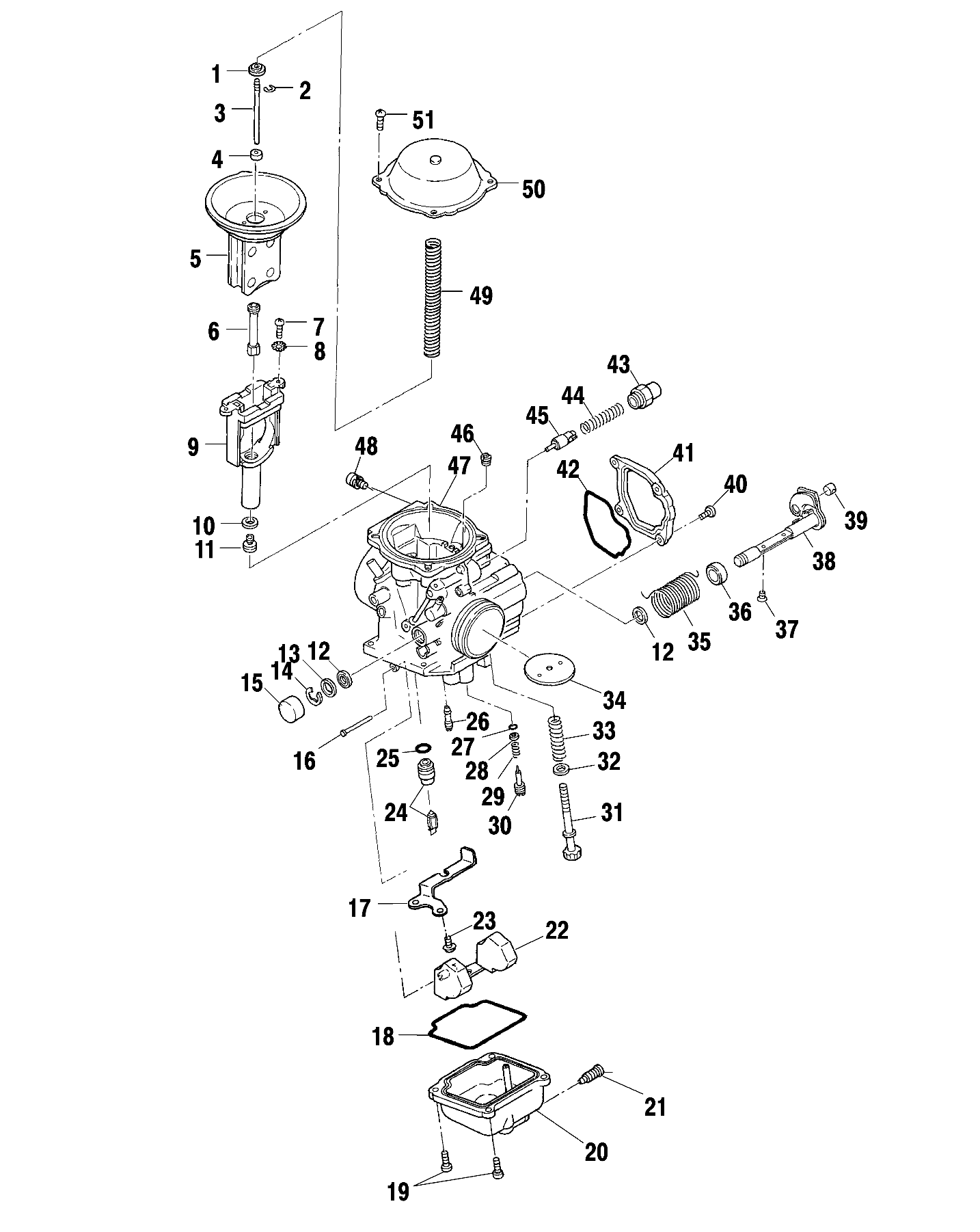 MOTEUR CARBURATEUR POUR RANGER 1999