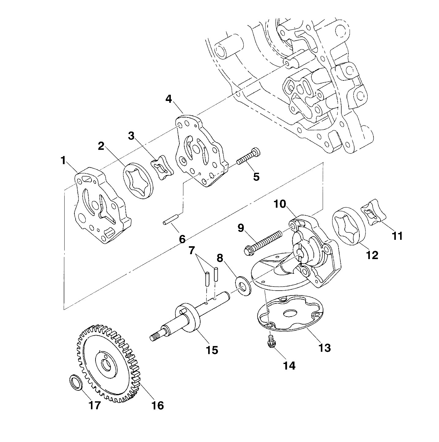 CARROSSERIE POMPE A HUILE POUR DIESEL 1999