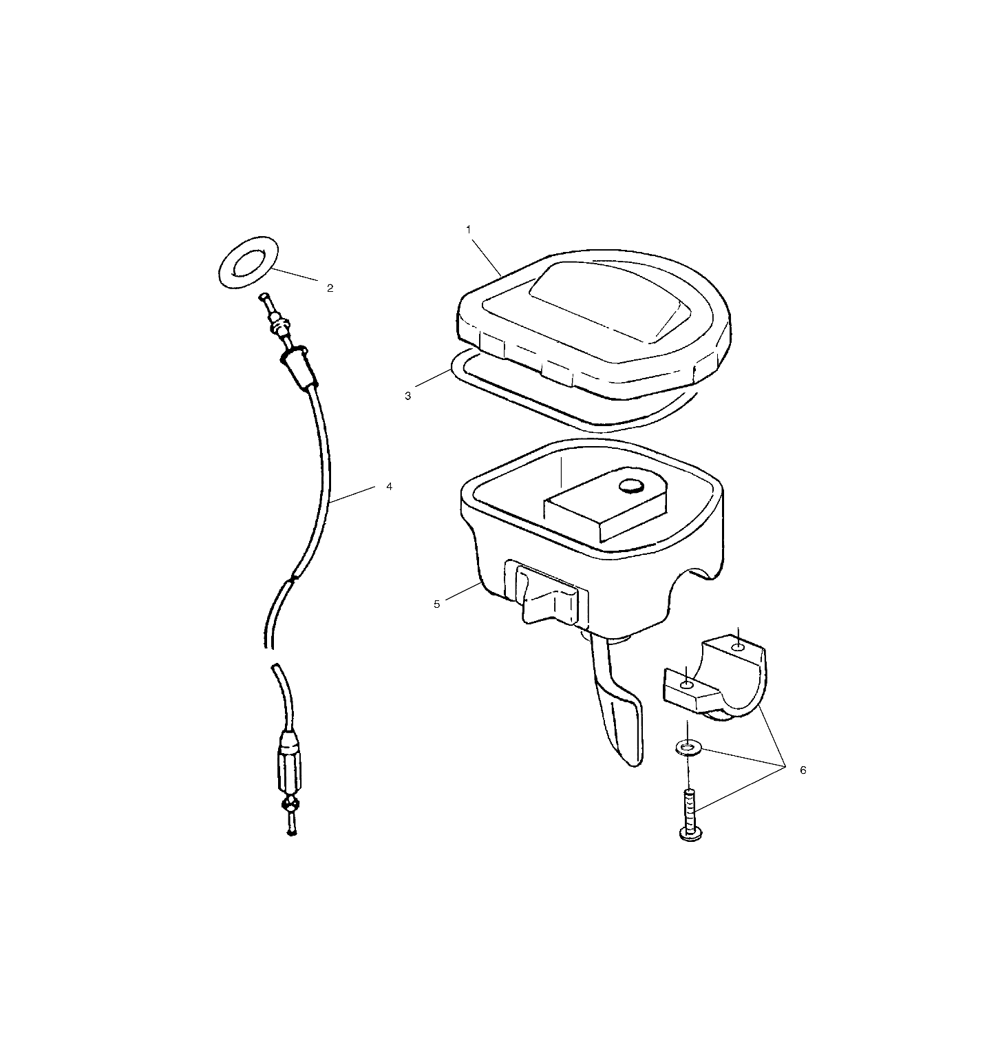 COMMANDES ACCELERATEURCABLE POUR XPEDITION 425 2000