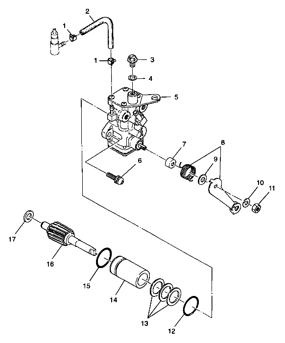CARROSSERIE POMPE A HUILE POUR TRAIL BLAZER 250 1999
