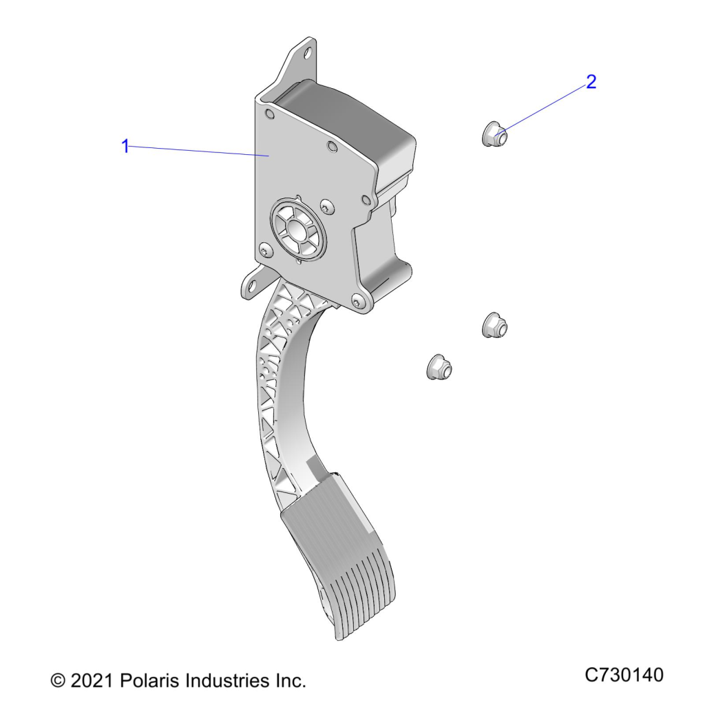 MOTEUR PEDALE DACCELERATEUR POUR R22MAK57B4 RANGER 570 RIDE COMMAND 2022