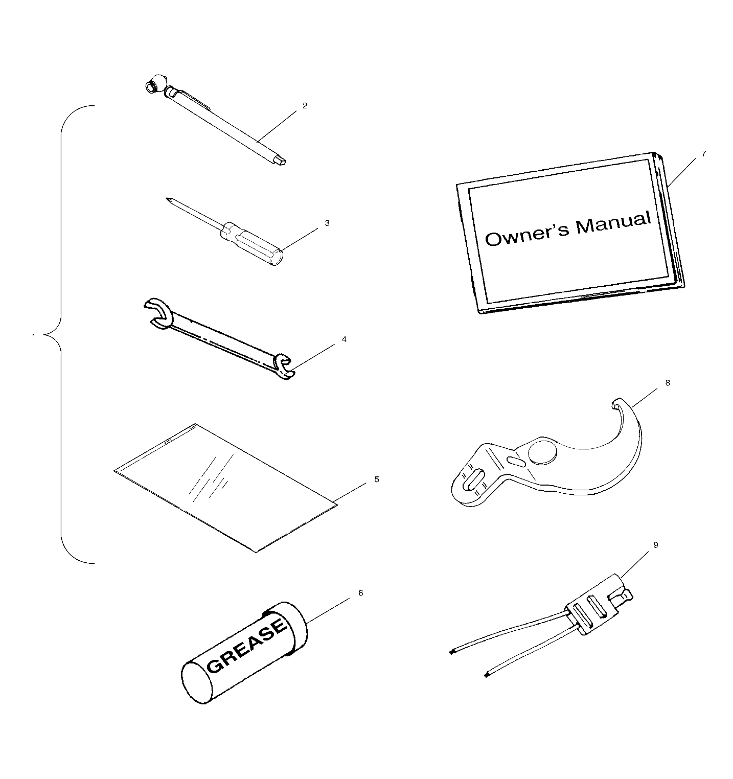 REFERENCES TROUSSE A OUTILS POUR DIESEL 2000