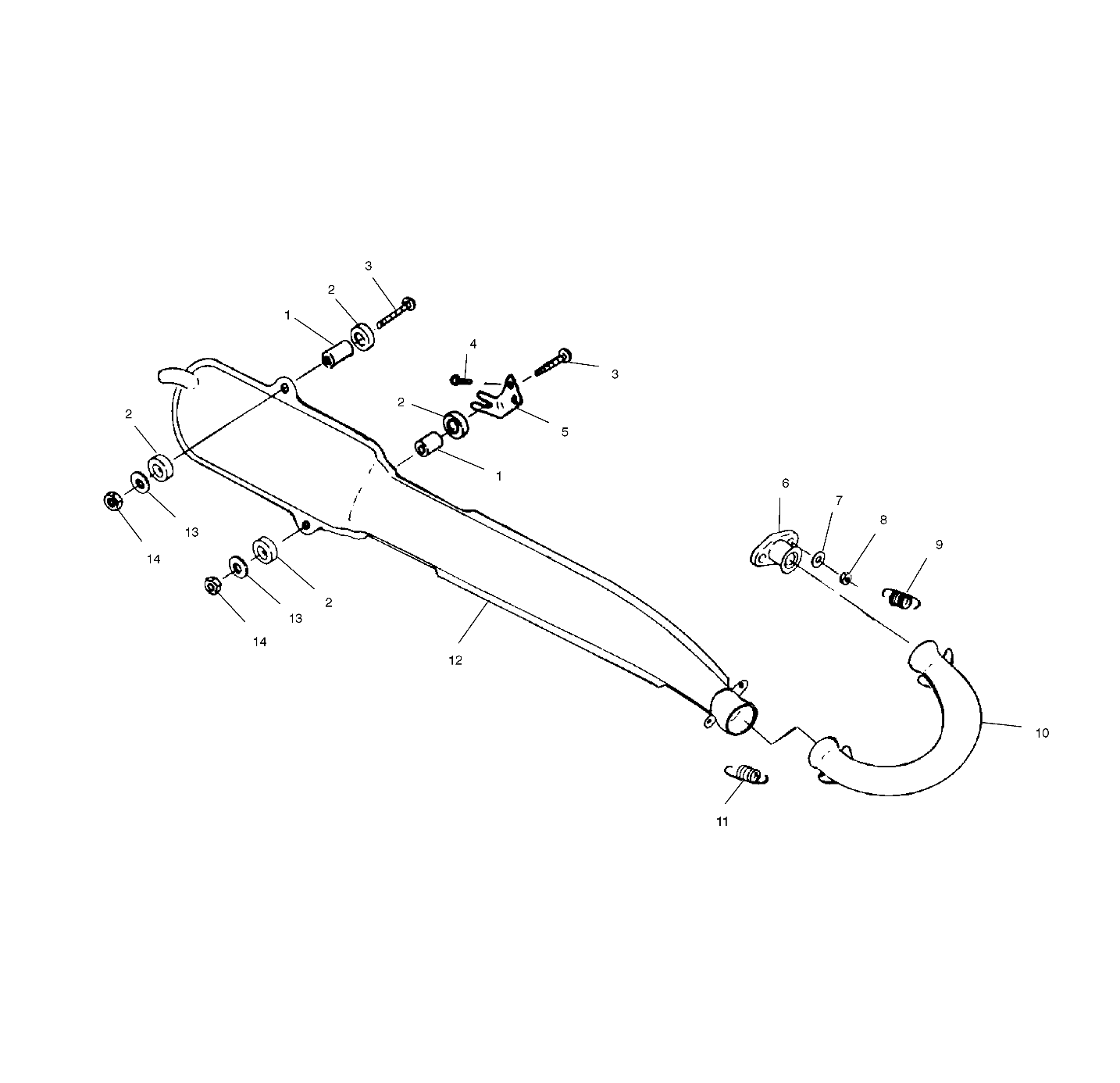 MOTEUR SYSTEME DECHAPPEMENT POUR TRAIL BLAZER 2000