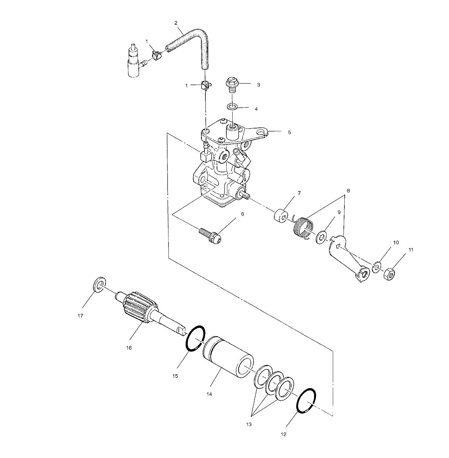 CARROSSERIE POMPE A HUILE POUR XPLORER 2000