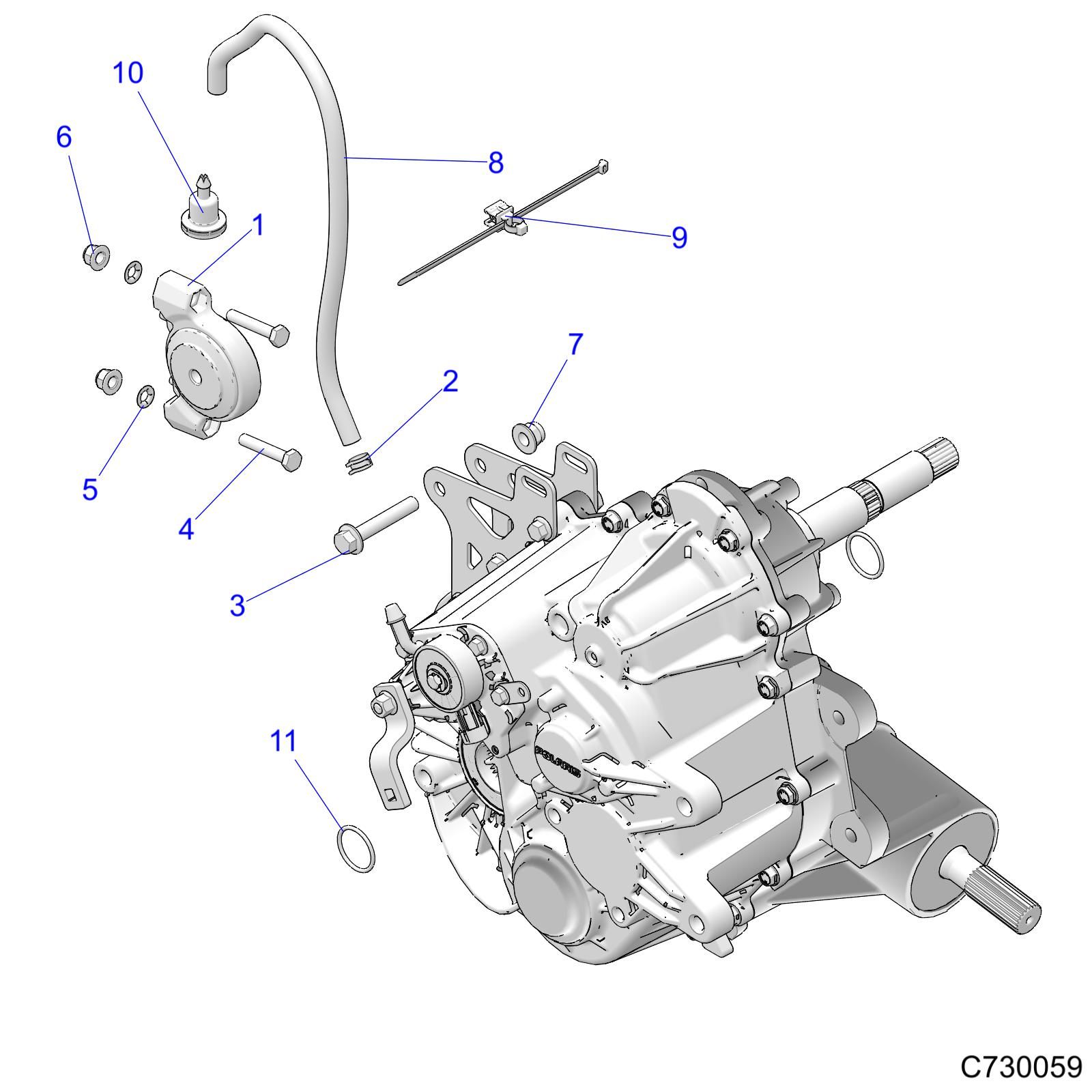 TRANSMISSION MONTAGE BOITE PRINCIPALE POUR RANGER 1000 PS HD 2022