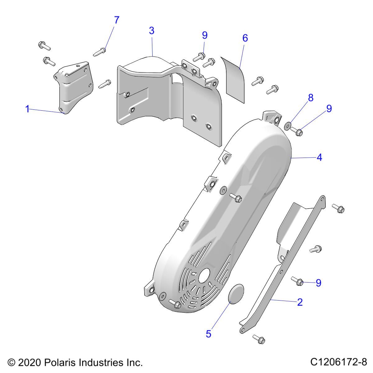 ENGINE SHIELDS POUR RZR PRO R PREMIUM 2024