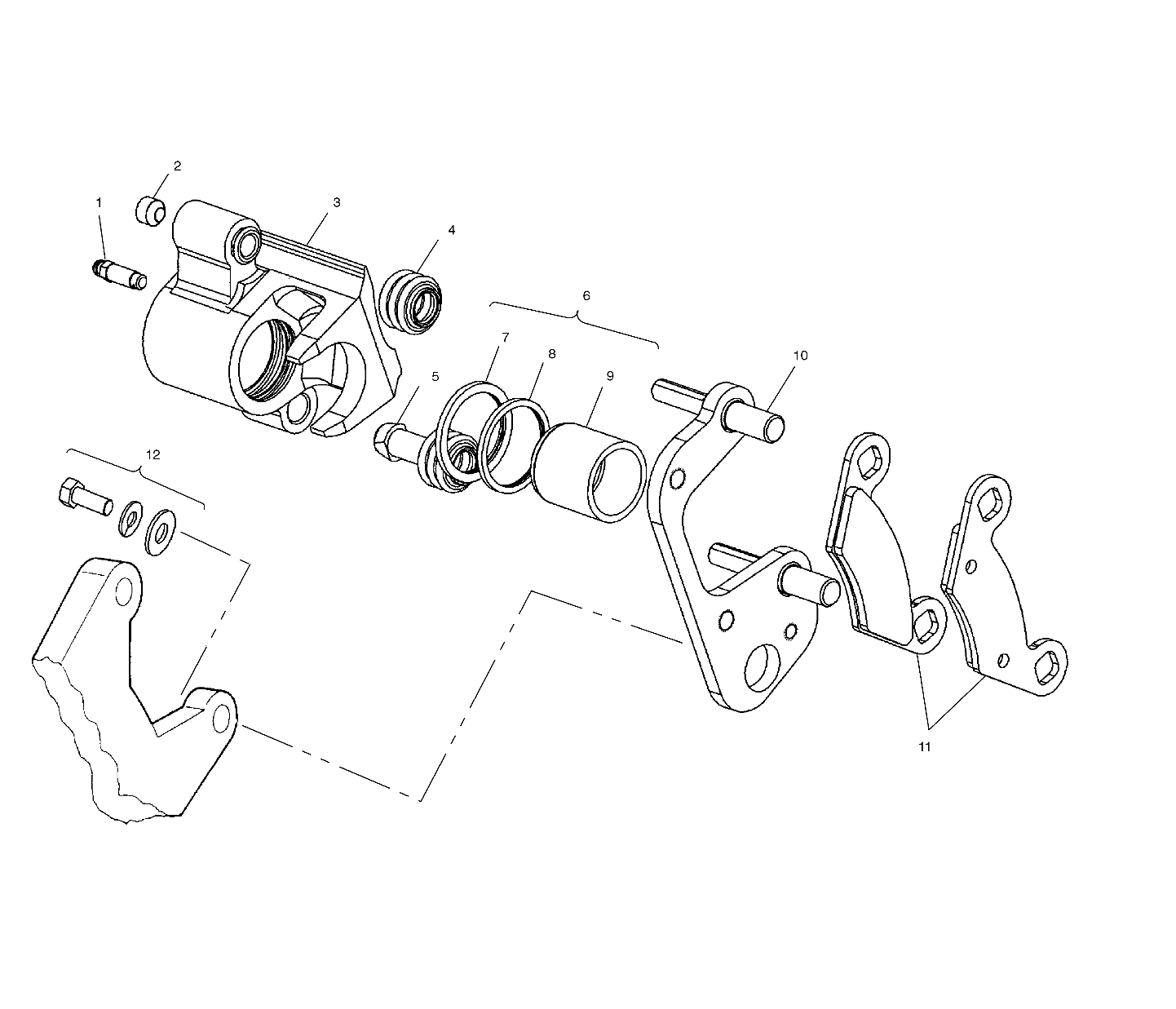 FREINS FREIN AVANT POUR SCRAMBLER 500 4X4 2001