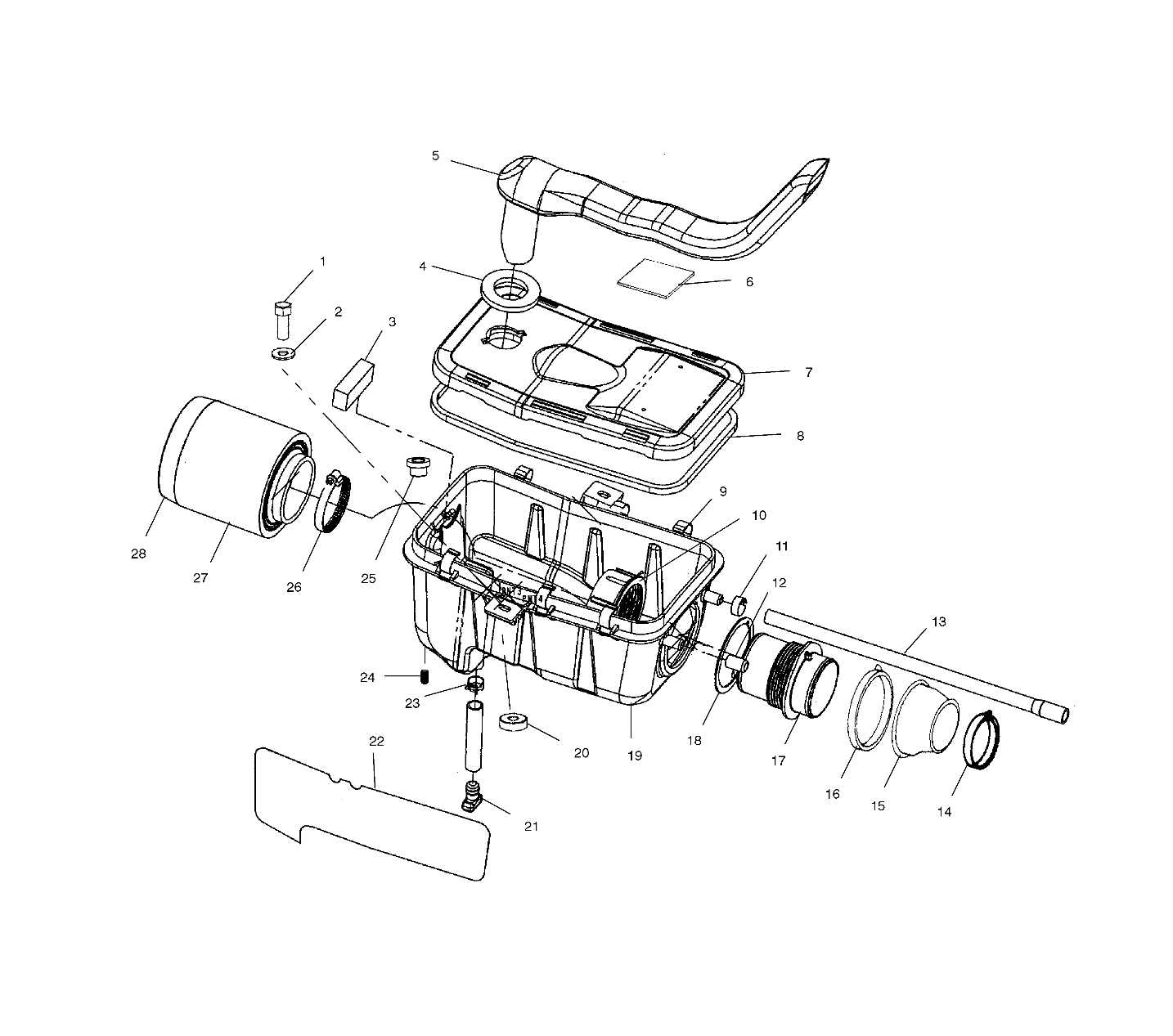 MOTEUR BOITE DAIR IF BUILT AFTER 10801 POUR 325 MAGNUM 4X4 HDS 2001