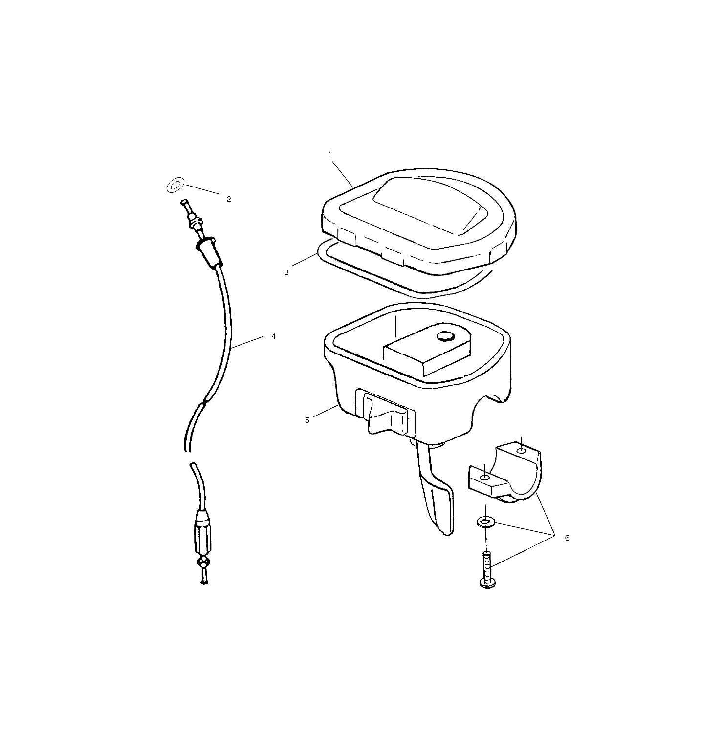 COMMANDES ACCELERATEURCABLE POUR XPEDITION 325 2001