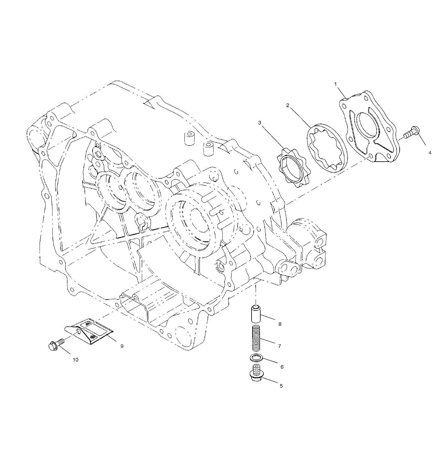CARROSSERIE POMPE A HUILE POUR XPEDITION 325 2001