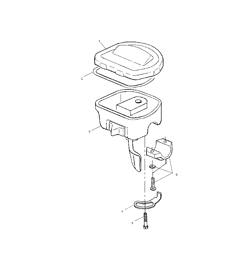COMMANDES ACCELERATEUR POUR 500 MAGNUM VL HDS 2002
