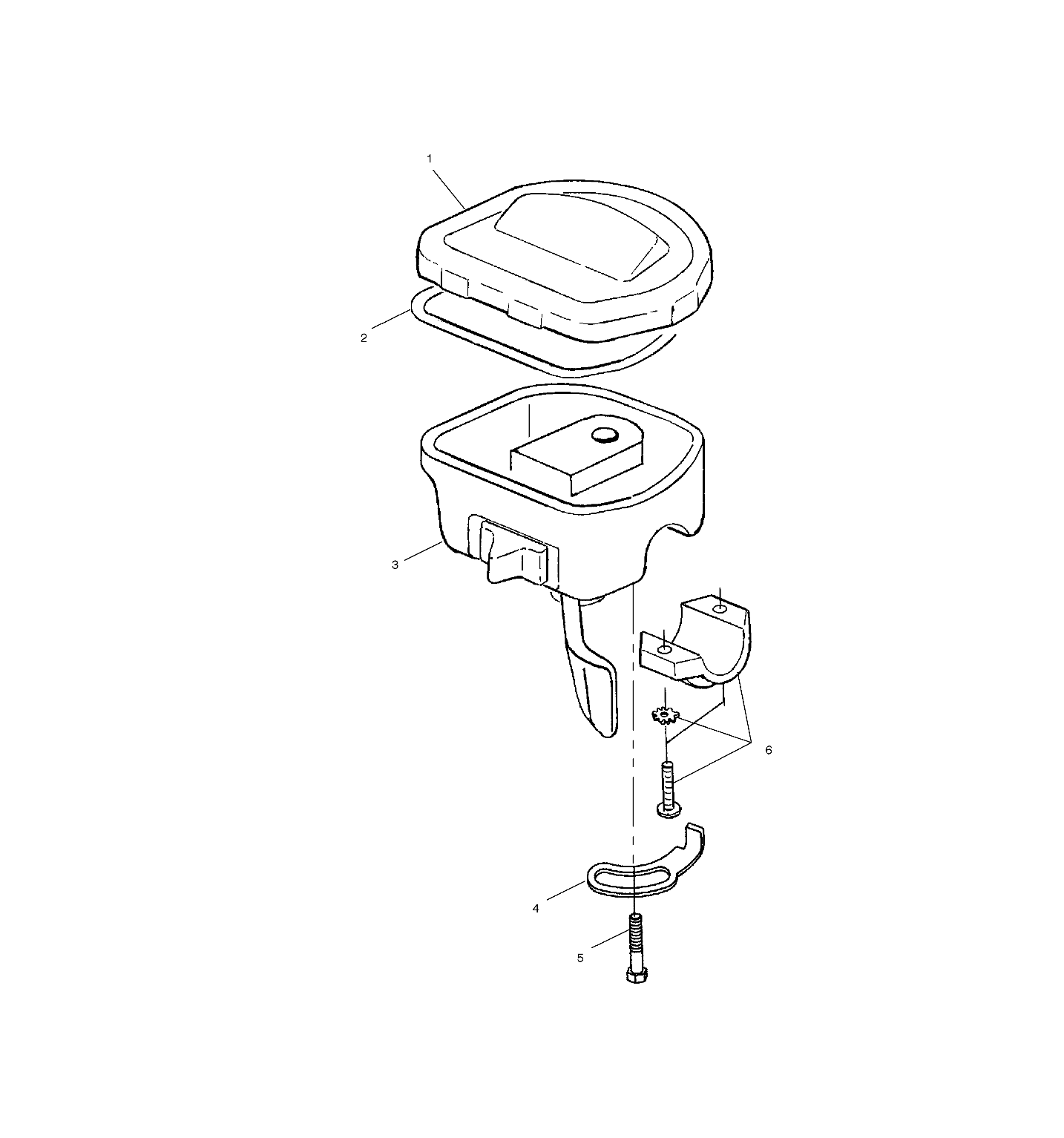 COMMANDES ACCELERATEUR POUR 500 MAGNUM 4X4 HDS 2003