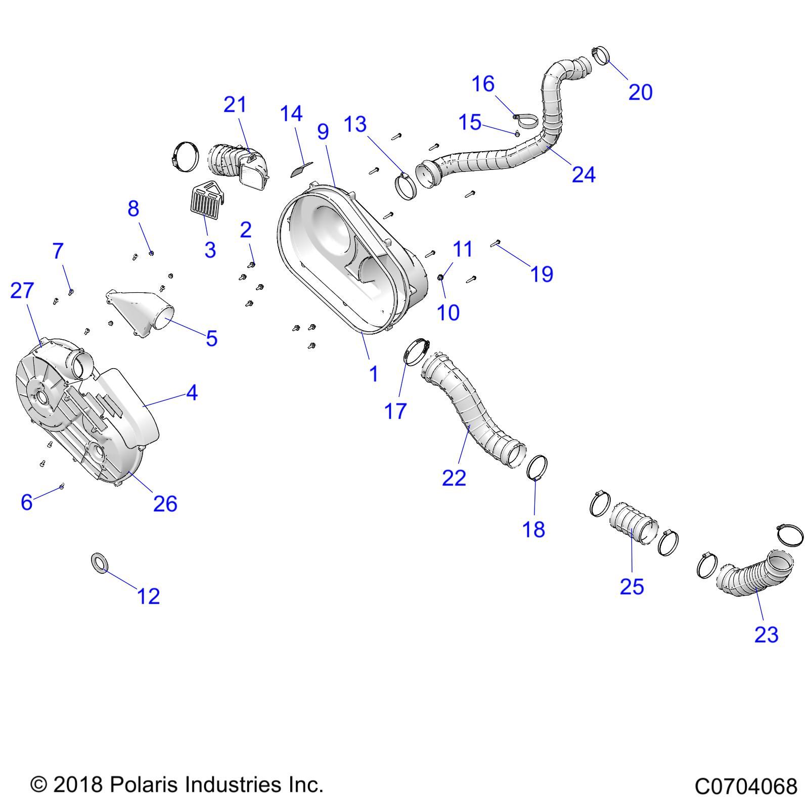 TRANSMISSION CARTER DEMBRAYAGE POUR GENERAL 4 1000 PS RC 2020