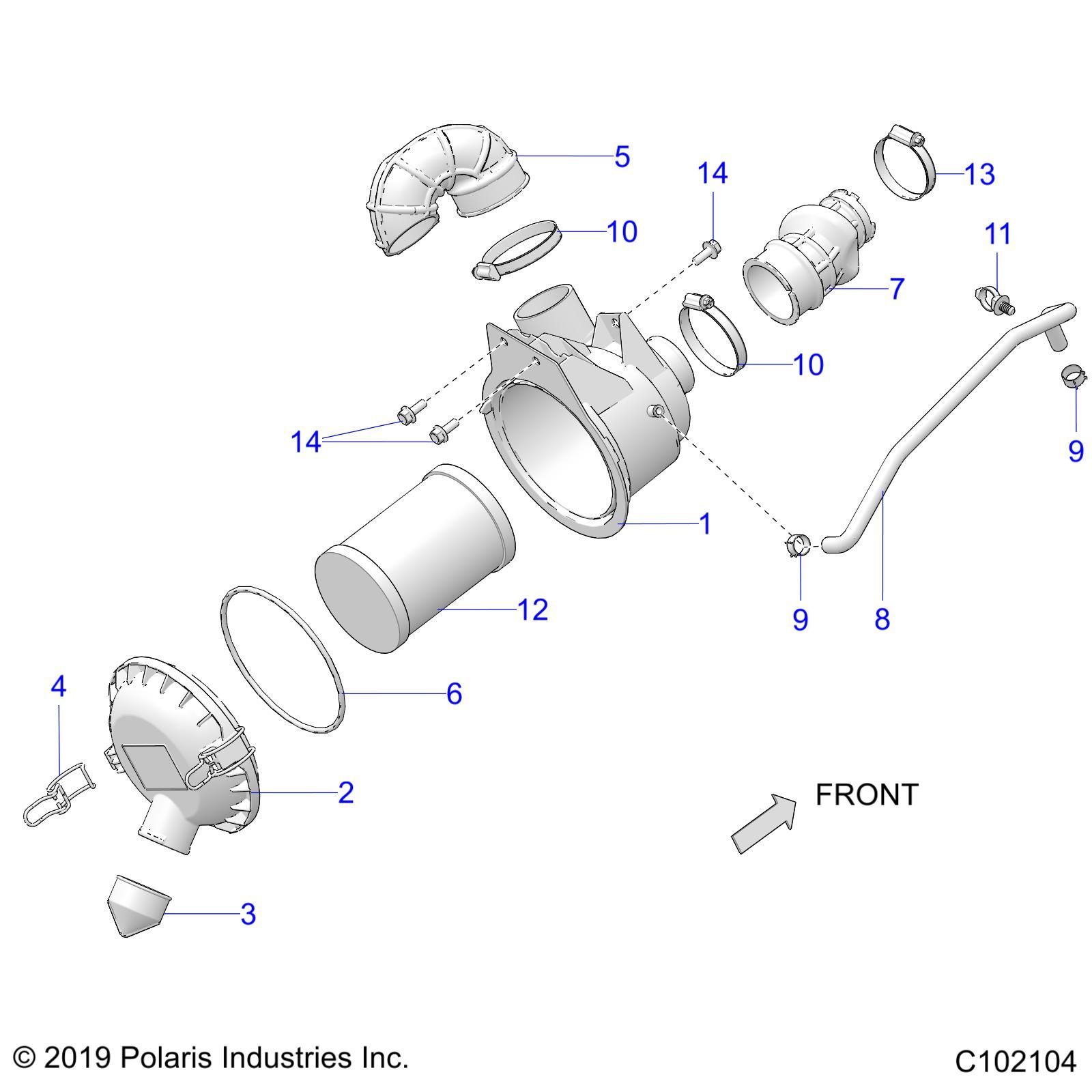 MOTEUR ADMISSION DAIR POUR OUTLAW 70 2022