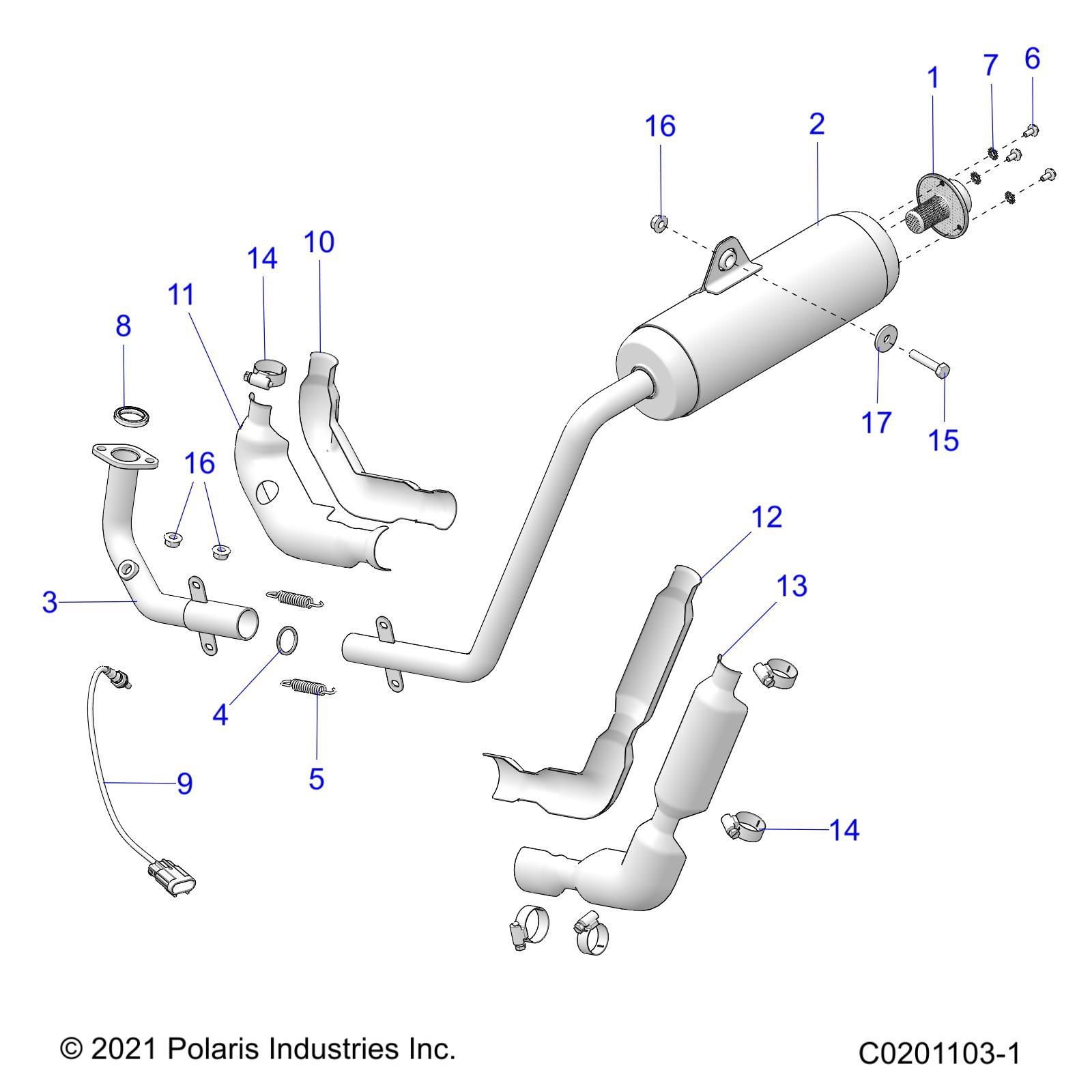 MOTEUR ECHAPPEMENT POUR RZR 200 EVAP 2024