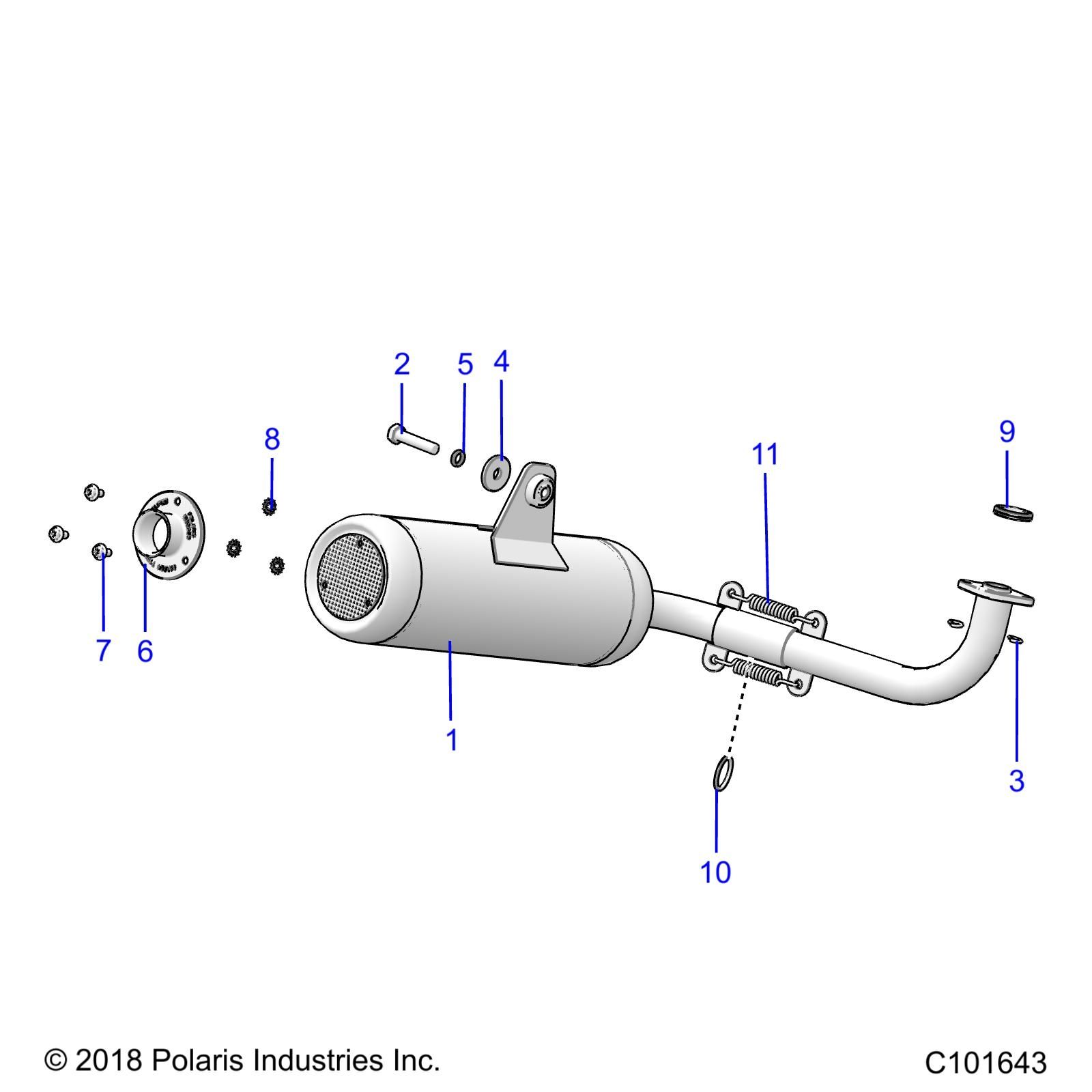 MOTEUR SYSTEME DECHAPPEMENT POUR RANGER 150 EFI 2021