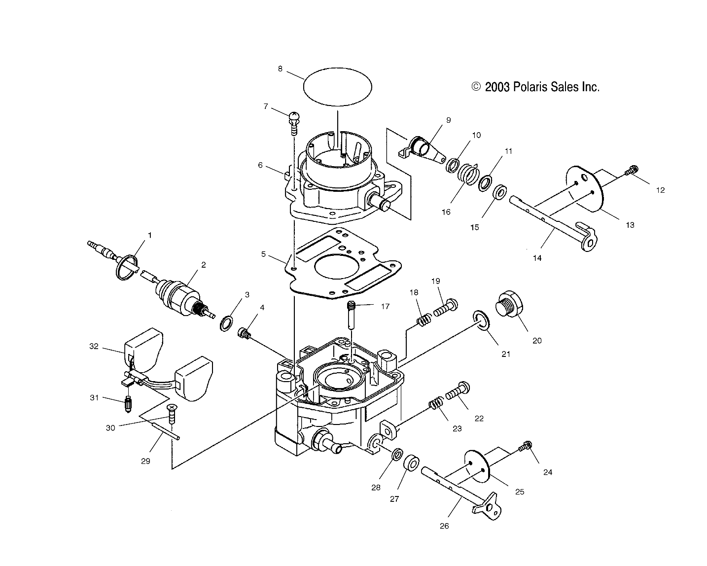 MOTEUR CARBURATEUR POUR RANGER TM 2004