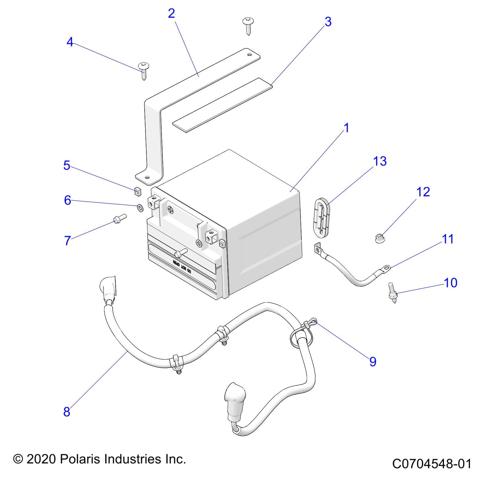 ELECTRICAL BATTERY AND RELATED POUR RZR PRO R4 DYNAMIX 2022