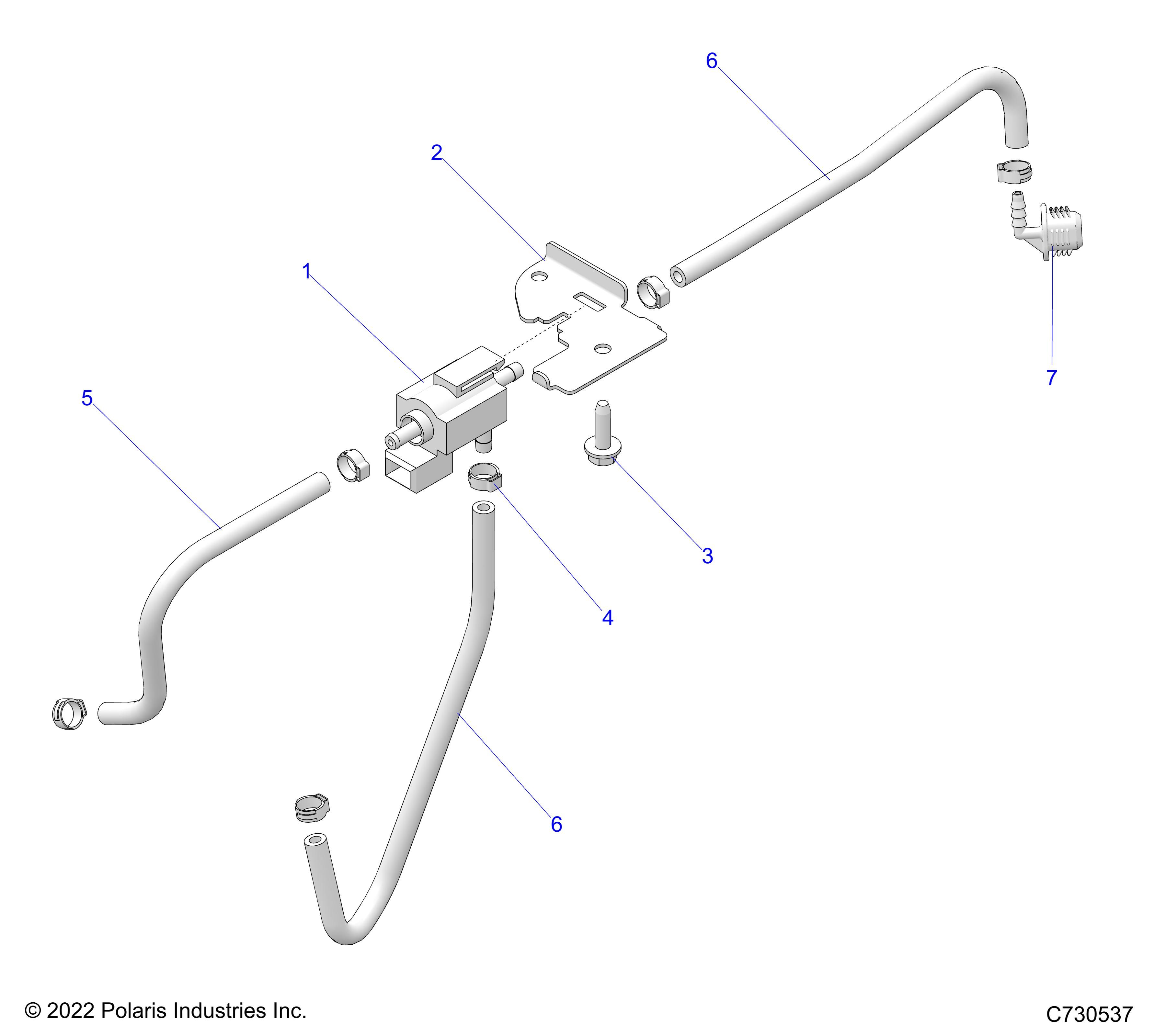 ENGINE TURBO BOOST VALVE POUR RZR PRO XP 4 SPORT R01 2023