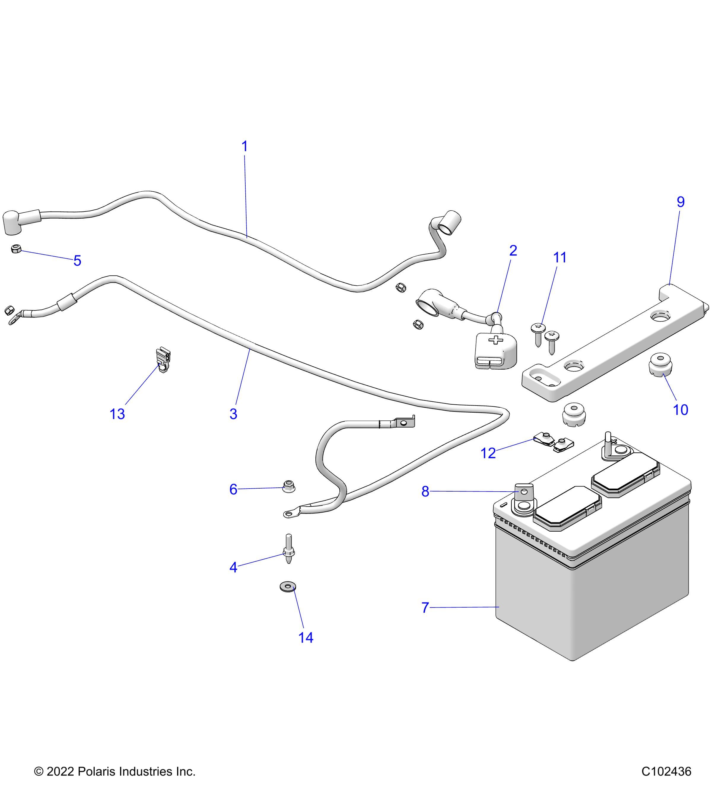 ELECTRIQUE POUR SPORTSMAN 570 EPS 2023