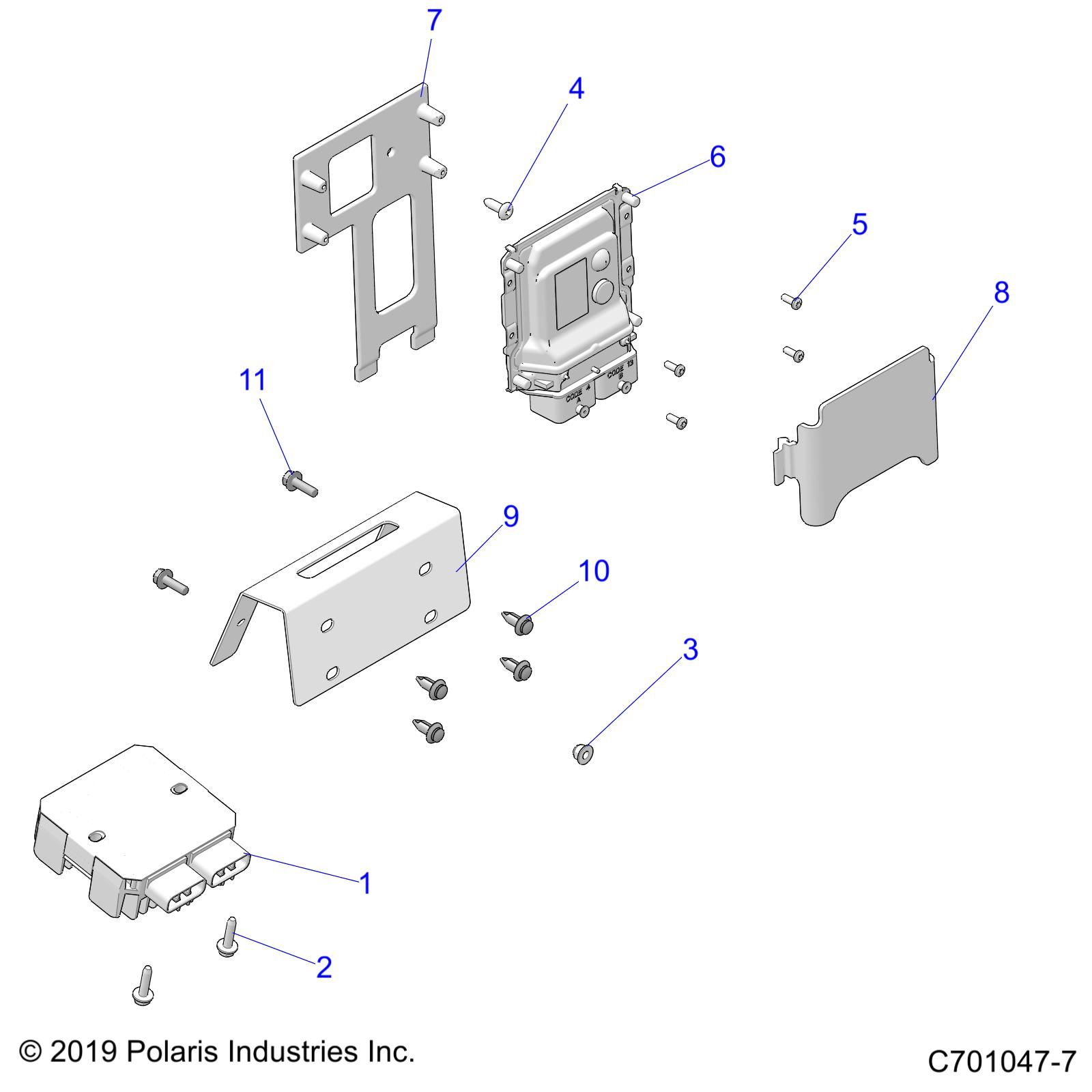 ELECTRICAL REGULATOR RELAY ECM POUR RZR TRAIL 570 2022